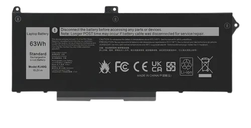 Batería 63Wh Dell Latitude 5420 / 5520 / 3560