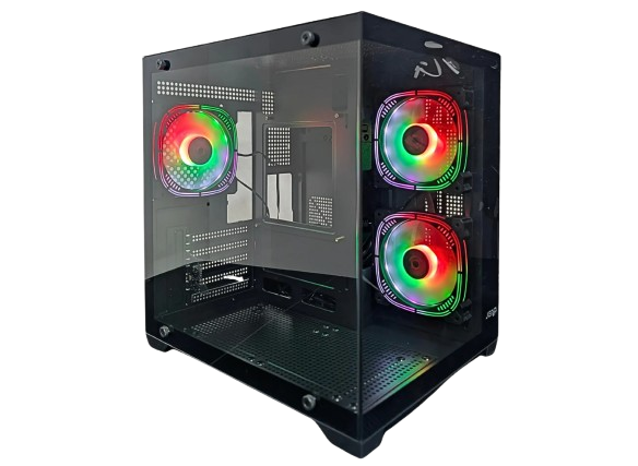 Jemip Crystal Veil Micro ATX Doble Vidrio Templado
