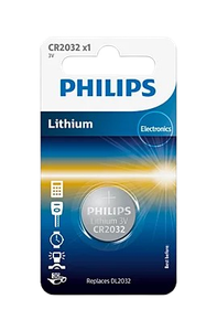 Pila CMOS Philips CR2032 3V Lithium